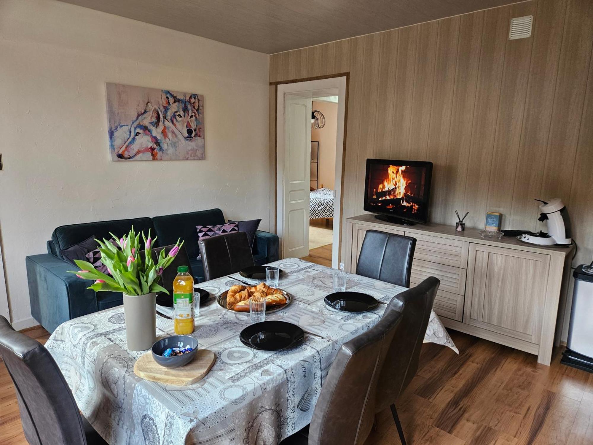 Appartement Chaleureux Gerardmer Proche Foret מראה חיצוני תמונה